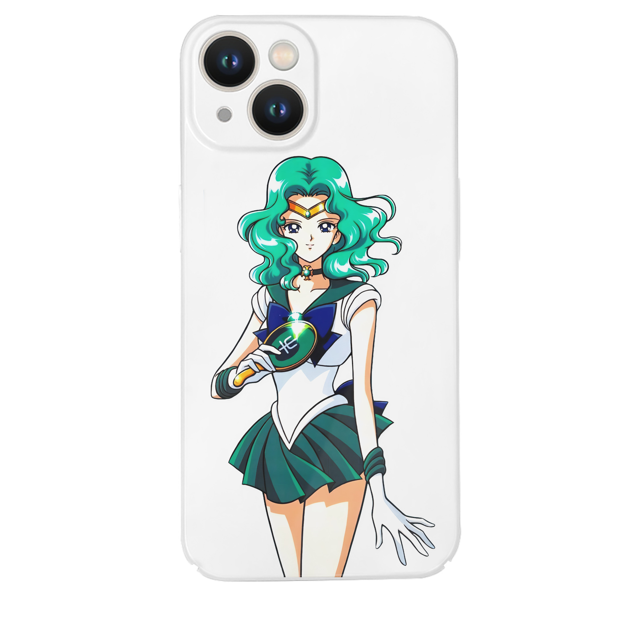 （画像用） 美少女戦士セーラームーン 海王 みちる（かいおう みちる） Sailor Moon Kaiou Michiru 【iPhone 14シリーズ対応】ハードケース